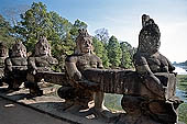 Angkor Thom - the South Gate - Asuras